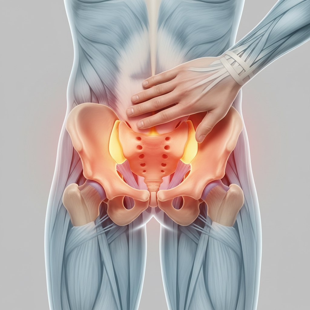 Anatomisk illustrasjon relatert til diagnosen