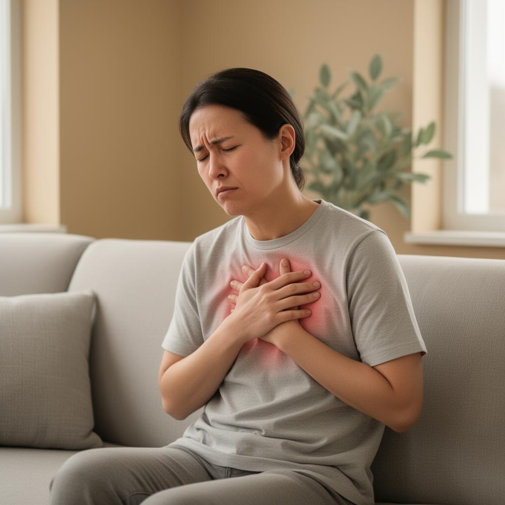 Anatomisk illustrasjon relatert til diagnosen