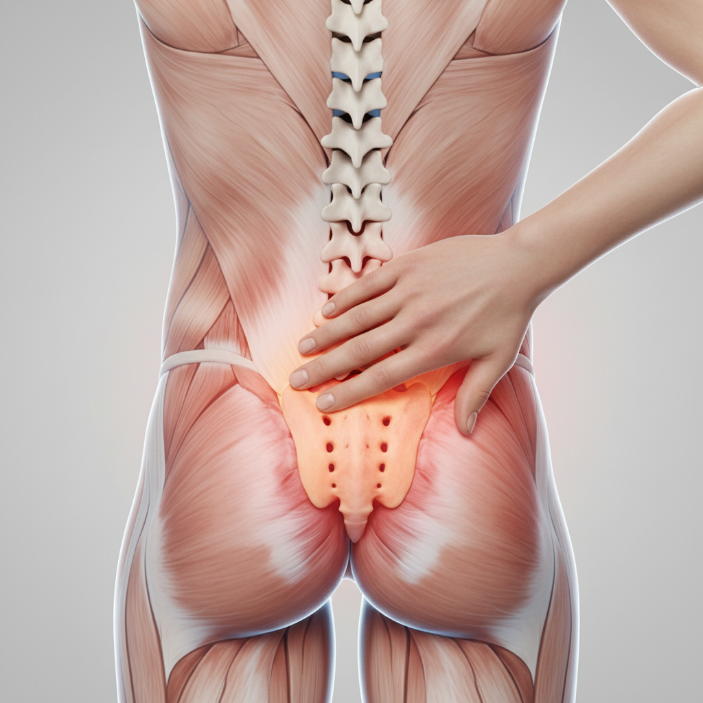 Anatomisk illustrasjon relatert til diagnosen